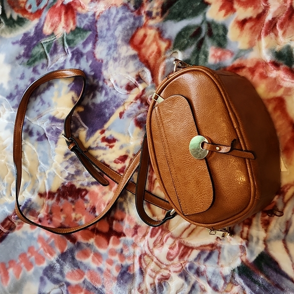 Black bowler purse with handle - Picture 7 of 7